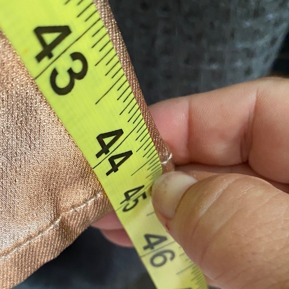 Metallic Gold Skinny Jeans - Picture 9 of 9